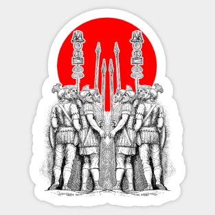 Legion roman soldiers Sticker